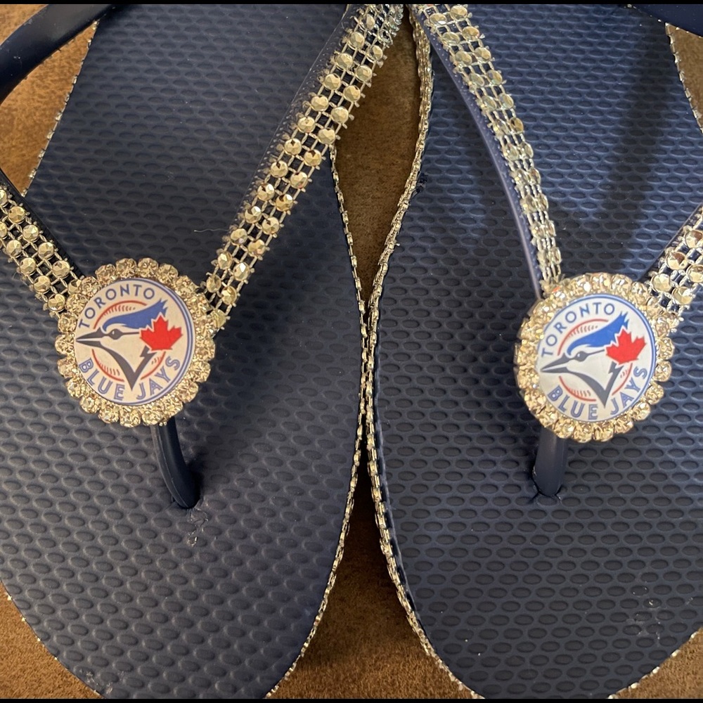 Toronto blue jays sandals